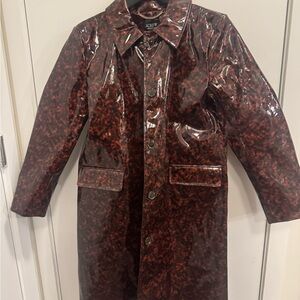 J. Crew Leopard Rain Coat